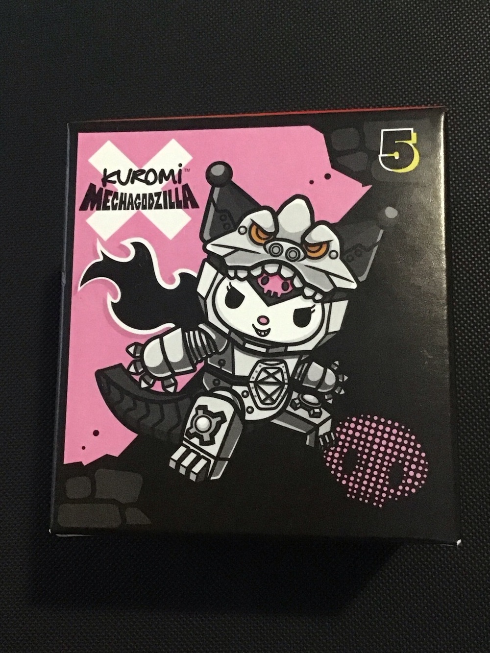 McDonald’s Cute Meets Kaiju Happy Meal Toy #05 Kuromi/MechaGodzilla Sanrio